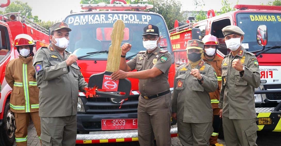 Blora Tambah Amunisi Mobil Damkar Baru Topdetiknews Blora